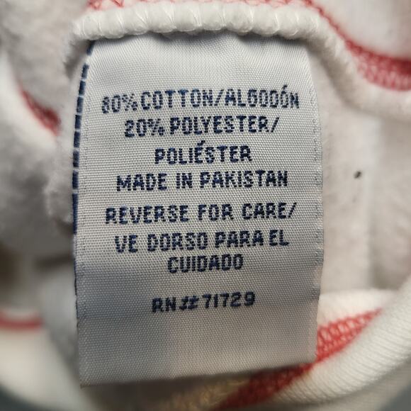 Detroit Redwings Hoodie Mens XL White NHL Hockey Pullover Sweatshirt Long Sleeve - Picture 5 of 10